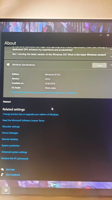 PC desktop si monitor AOC