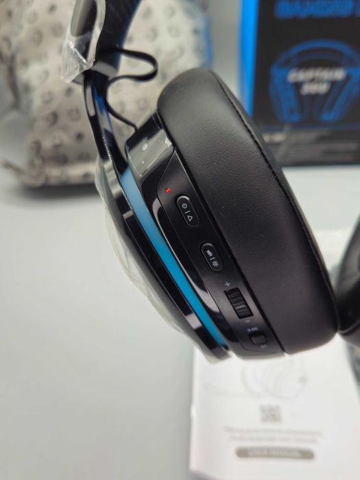 Безжичен геймърски хедсет Captain 300 -2.4GHz/Bluetooth 5.3/3.5 мм,LED