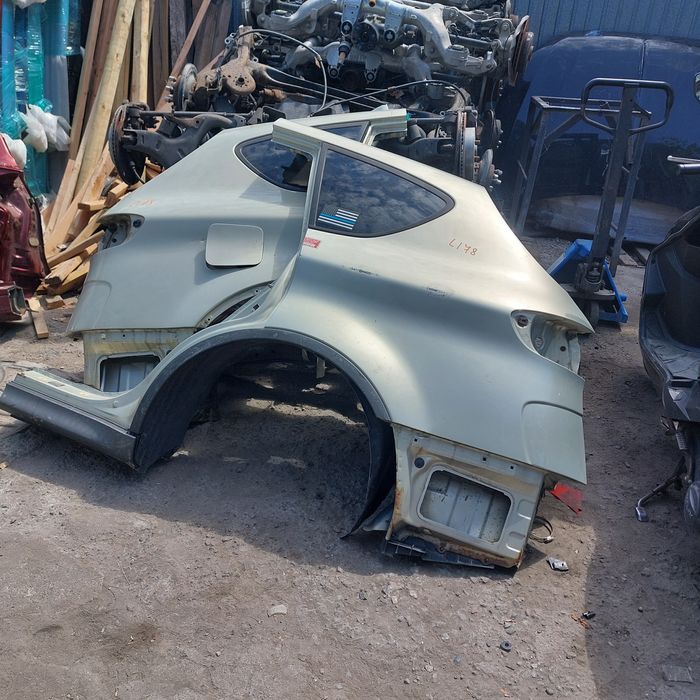 Задние крылья на Subaru.