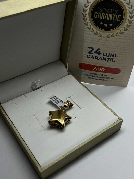 (AG42) Medalion aur 18k 5.40g b12936 - Garantie 2 ani!