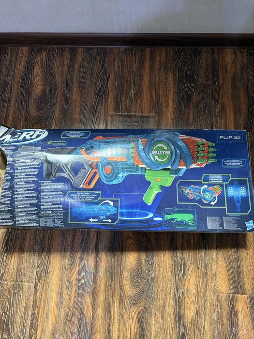 Бластер Нёрф флип32