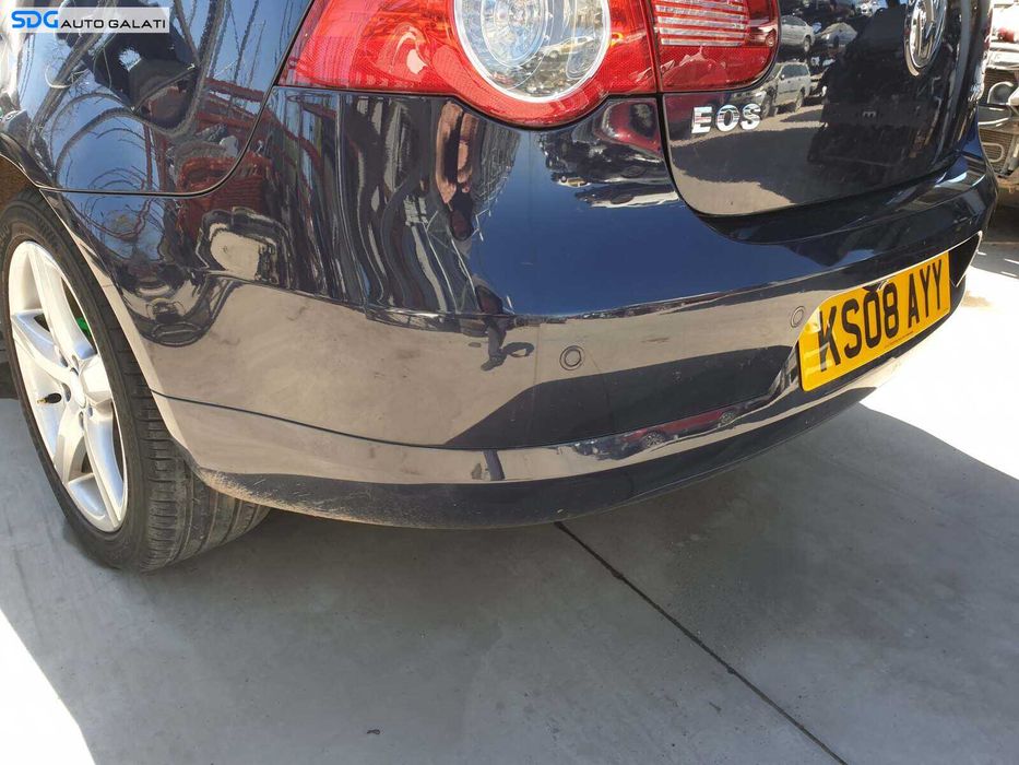 Bara Spoiler Spate cu Locas Pentru Senzori de Parcare Volkswagen EOS 2006 - 2015 Culoare LK5N [Q2647]