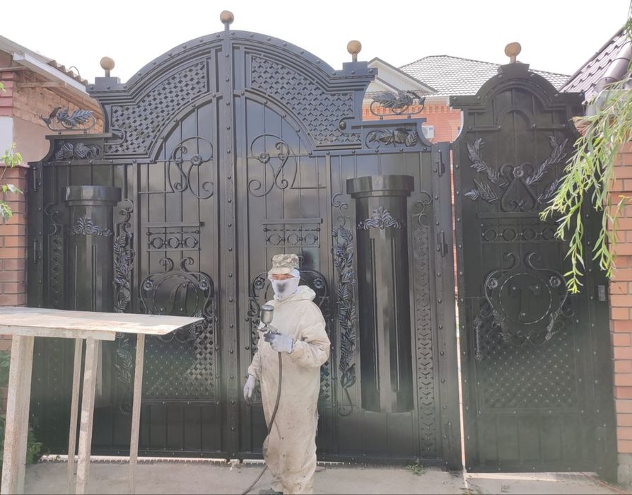 Покраска          варот