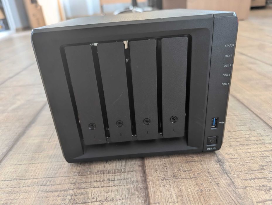 Synology ds418 no hdd