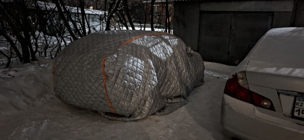 Тент гараж утепленный