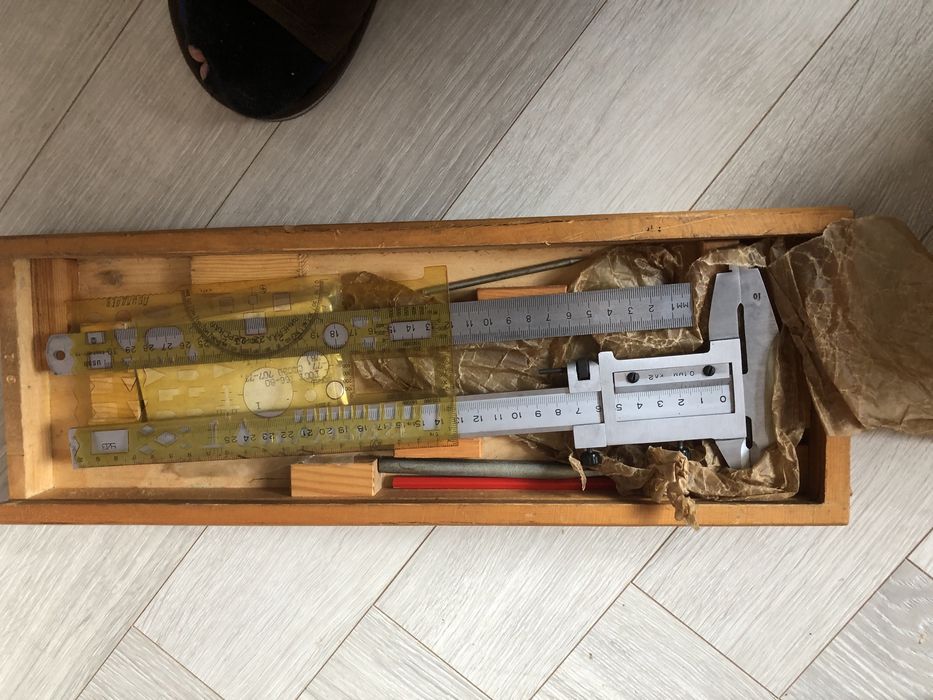 Набор для чертежника-конструктора СССР.