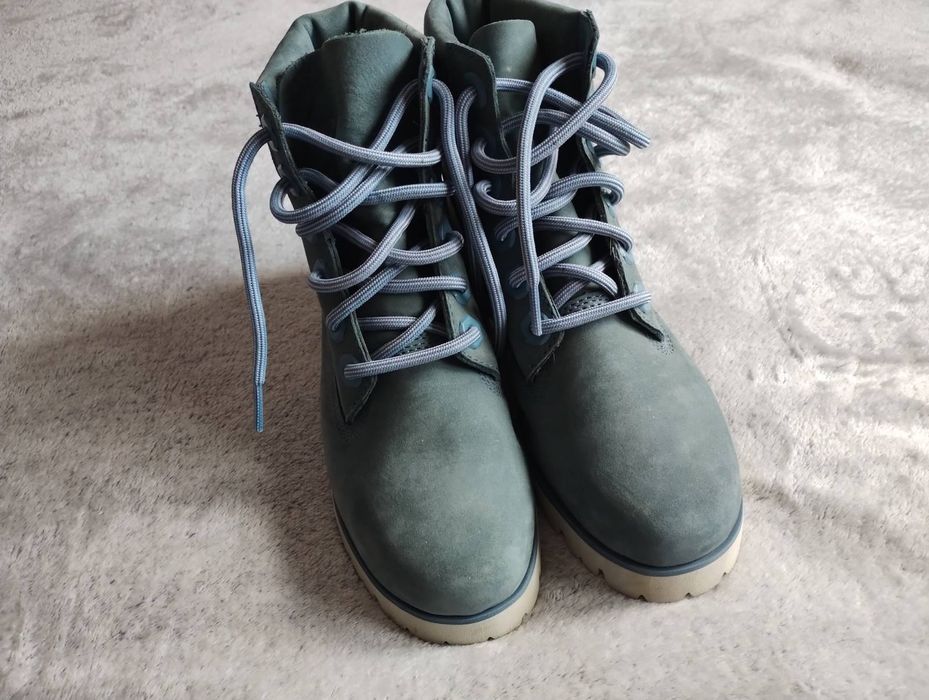 НОВИ! Timberland Дамски Боти (37 EU) Естествен Набук - Само Пробвани