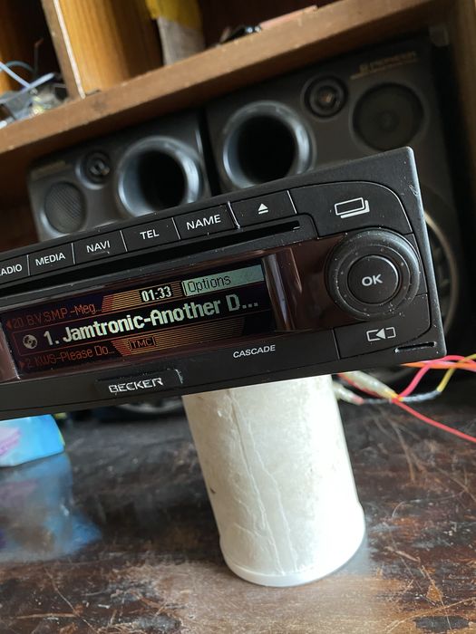 BECKER Cascade BE 7944 - ВИСОК КЛАС -Качествен авто плеър CD Навигация