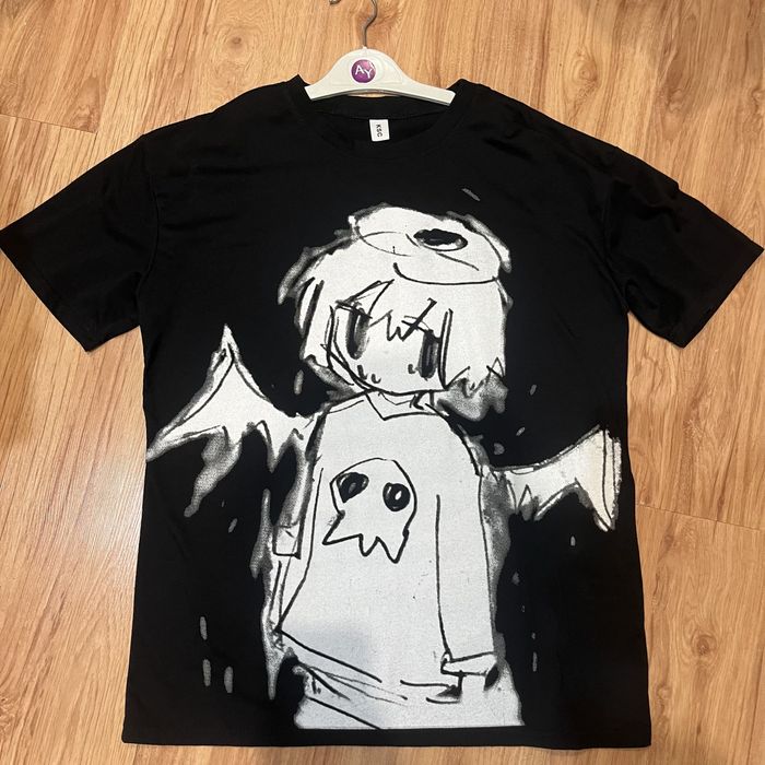 Футболка черная аниме