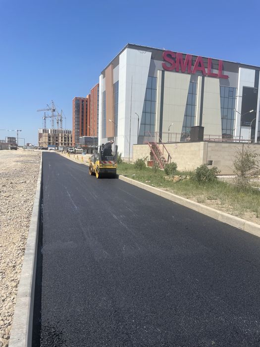 Асфальтирование Асфальт укладка