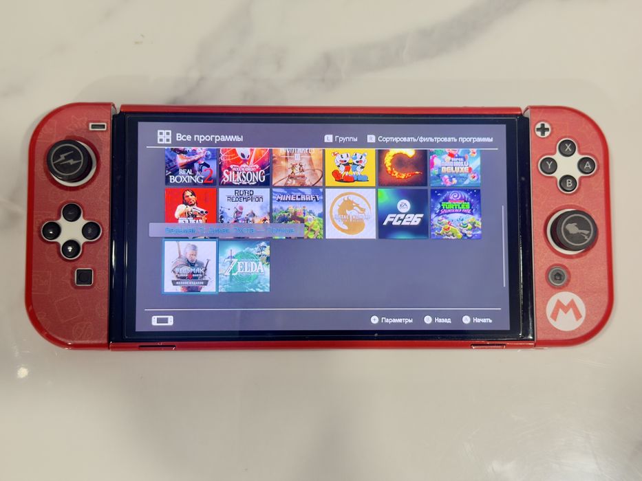Nintendo switch oled,256гб,прошитый