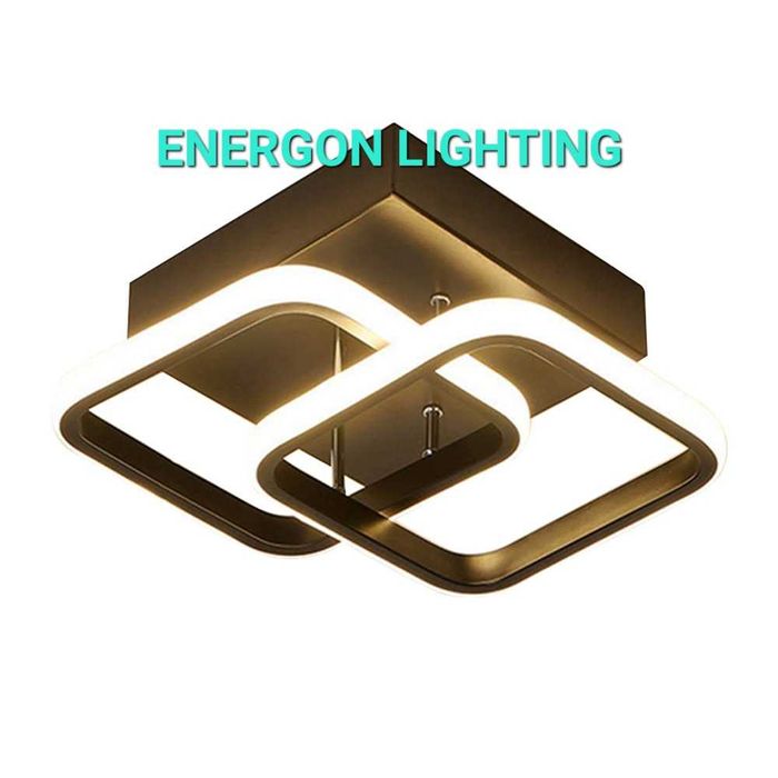 Луксозна LED лампа висок клас плафон  димируема три цвята