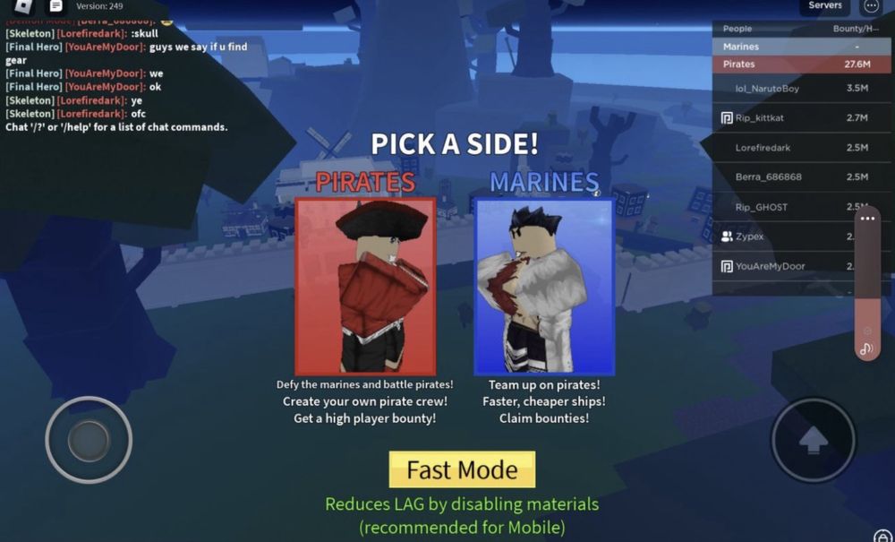 Блокс фрукт аккаунт