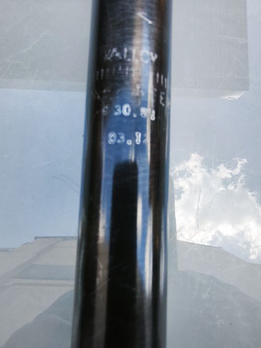 Tija șa bicicletă ∅30. Lungime 370mm