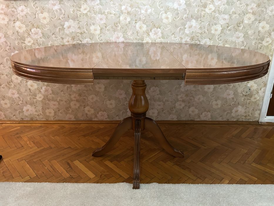 Masa lemn masiv, extensibila