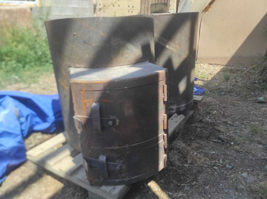 Печь из стали 80л