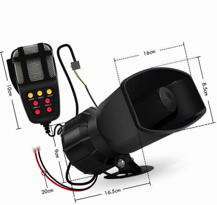 Алармена система за автомобилен клаксон 130 dB Електрически въздушен клаксон