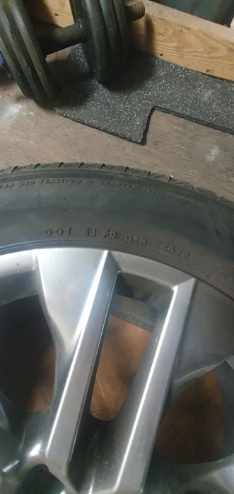 Комплект оригинальных дисков с летней резиной