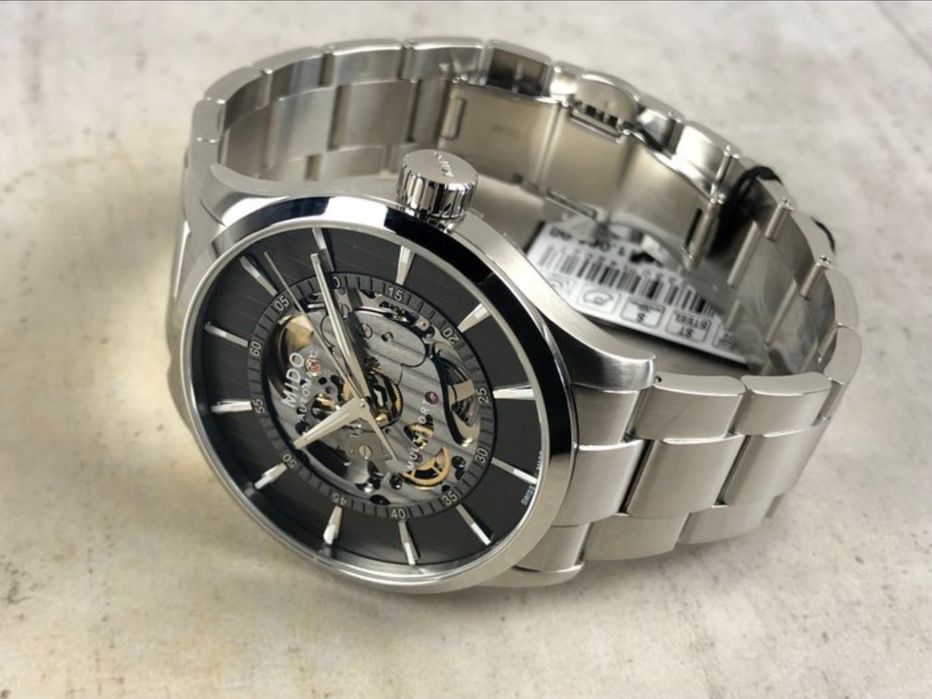 Ceas bărbătesc Mido Multifort Skeleton Vertigo,  mecanism Automatic