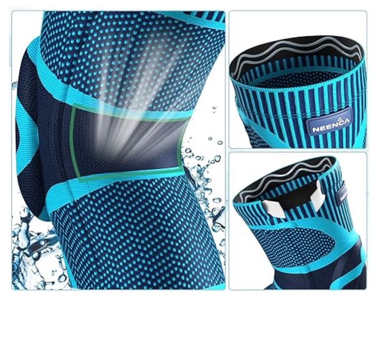 Наколенка NEENCA с пателарен гел и стабилизатори