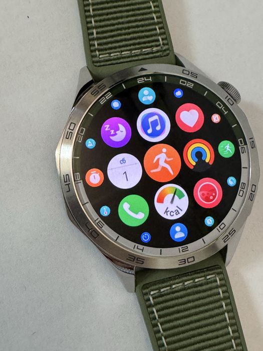 smart часовник huawei watch GT 4 green