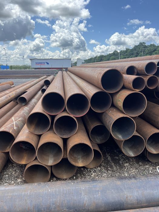 Vand teava metalica trasa si sudata elicoidal tevi trase si sudate noi