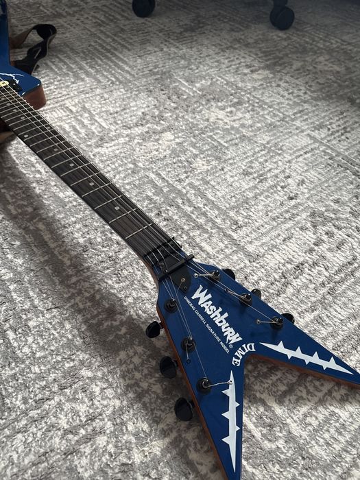 Гитара washburn ML blue Dimebolt срочно