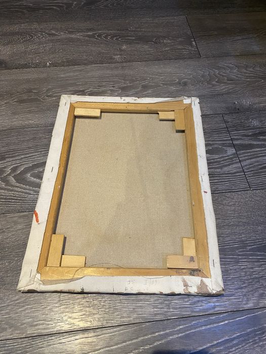 Tablou Abstract Original – Semnat F.N. (2000)