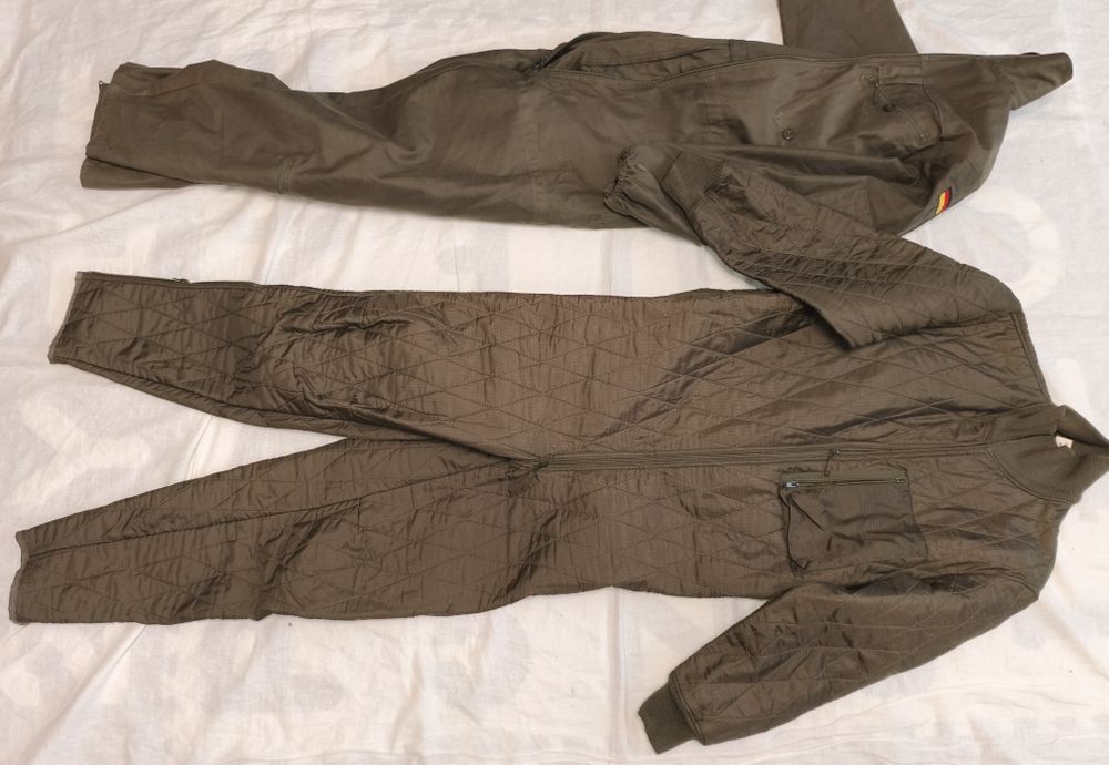 Combinezon salopeta Army parașutism pilot avion armata dublă căptușeal