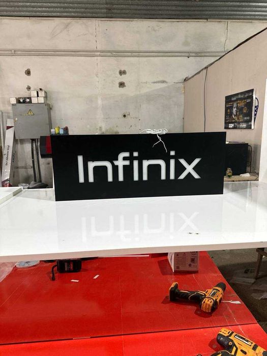 Лайтбокс, буква световой короб, псевдо буквы, наружная реклама, стелла