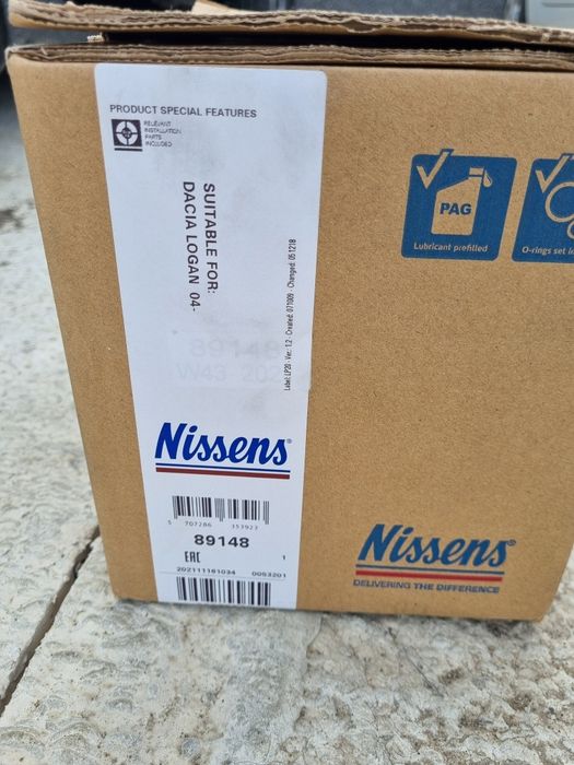 NOU! Compresor climatizare Nissens pt. Logan, etc. - cod 89148