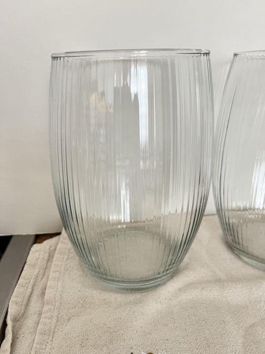 Стъклена Ваза кашпа