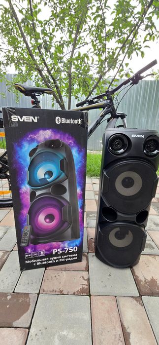 Блютуз колонка Sven 750.