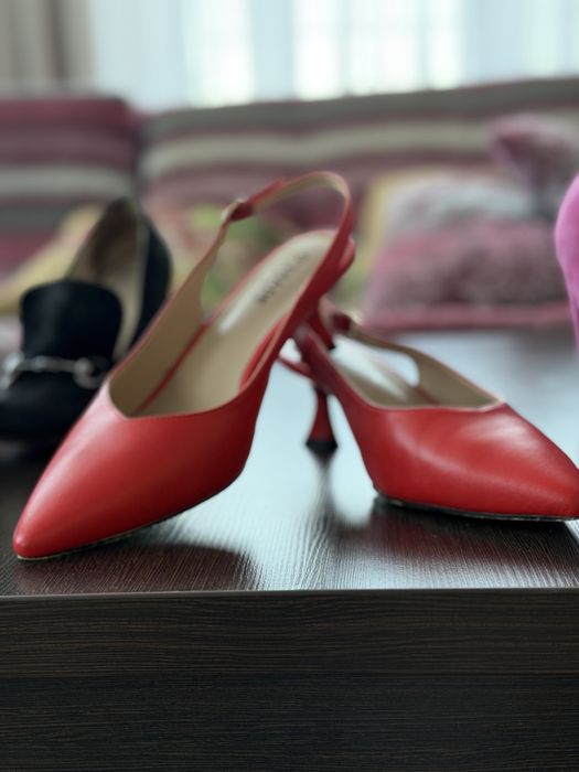 Туфли экокожа 37,5-38 рр