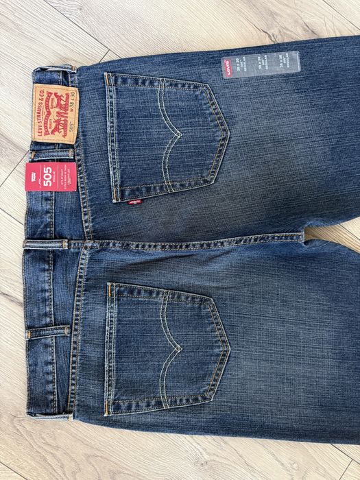 Blugi LEVIS 505 Albastru Barbati | Marime 38 x 30 (Talie 98 cm)