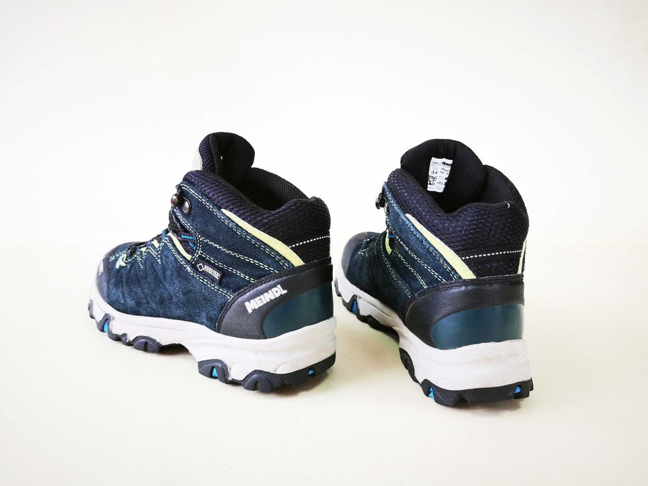 Bocanci ghete munte copii 34 35  MEINDL - Piele GORETEX   Ca NOU
