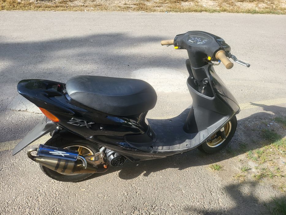 Honda Dio ZX35 Тёмно-синий хамелеон