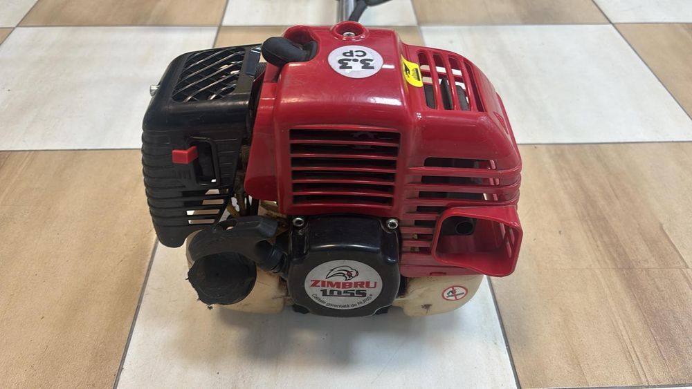 Motocoasa de tuns iarba pe benzina Zimbru 105S, putere 3.3 CP -A-