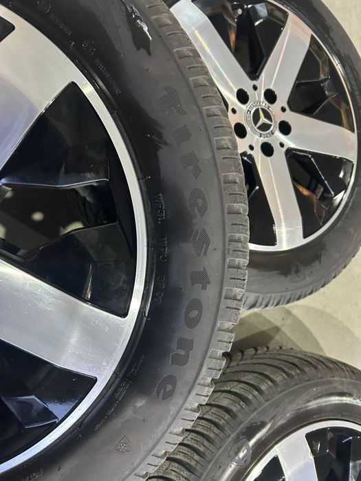 Jante originale Mercedes GLA GLB GLC cu anvelope de iarnă 235 55 R18