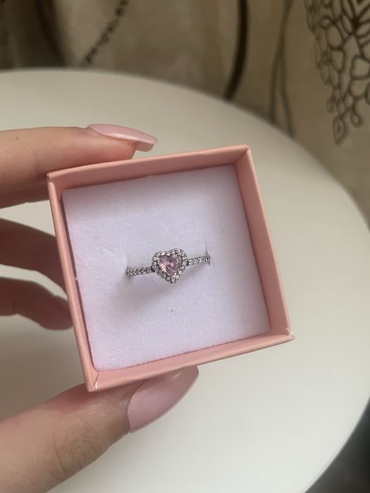 Pandora Ring heart pink