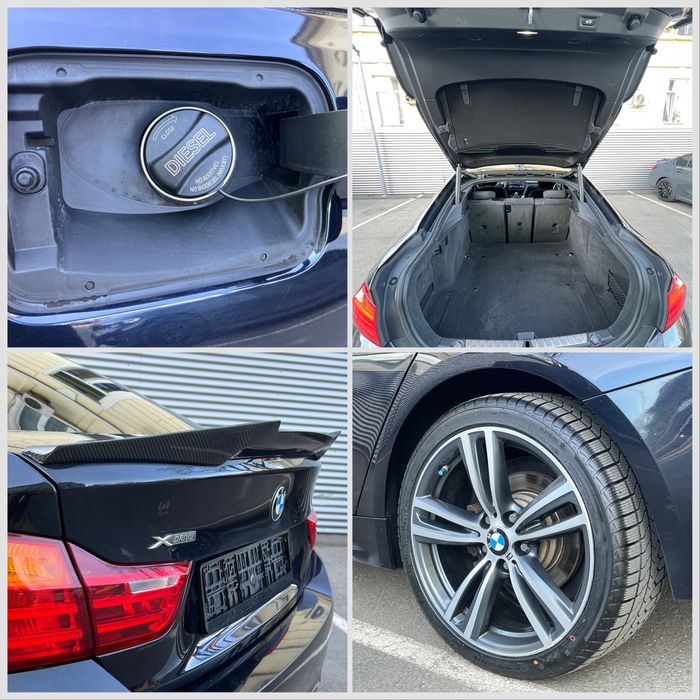 BMW 420xD//M Pachet//F36/ Camera / CarbonSchwarz / Alcantara /B47-190Cp