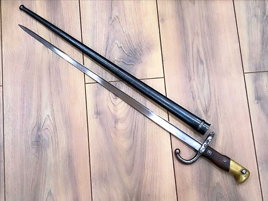 Френски щик нож байонет ГРА GRASS M1874 еднакви номера