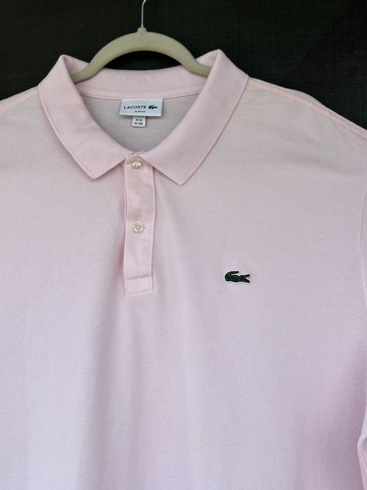 Мъжка поло тениска LACOSTE (Slim Fit) - размер 4XL (1XG) / ОРИГИНАЛ