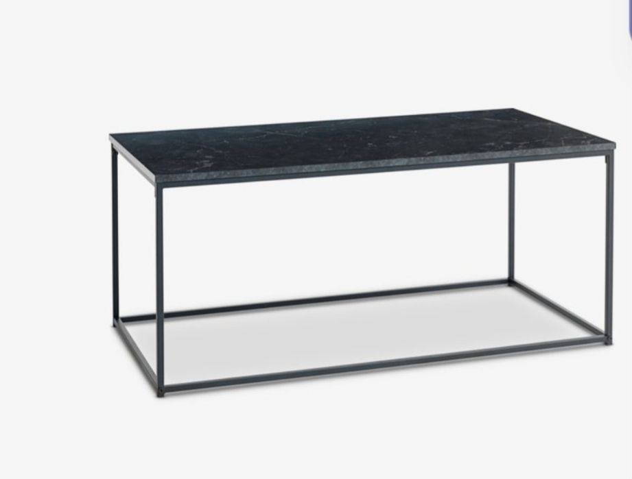 Холна ниска масичка 50×100;цвят мрамор