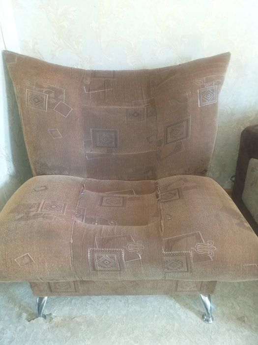 Диван кресло 3/1.б/у