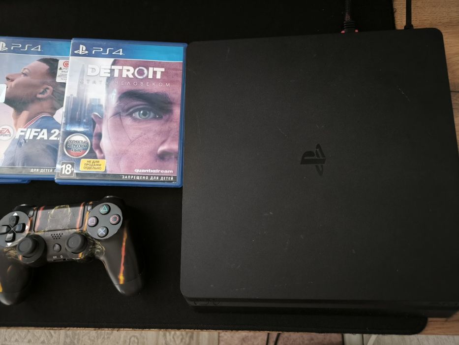 Продам ps4 slim 500gb