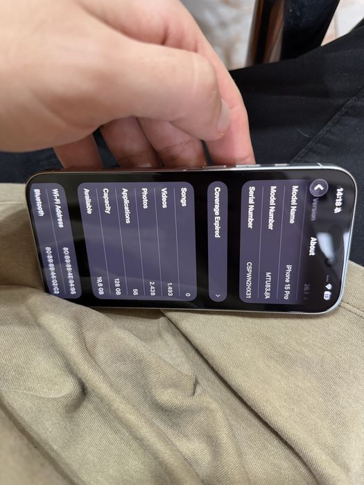 Iphone 15 PRO 128 GB