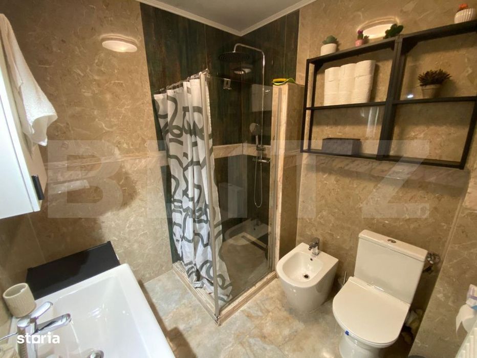 Apartament 2 camere mobilat si utilat de 54 mp, parcare inclusa, zona