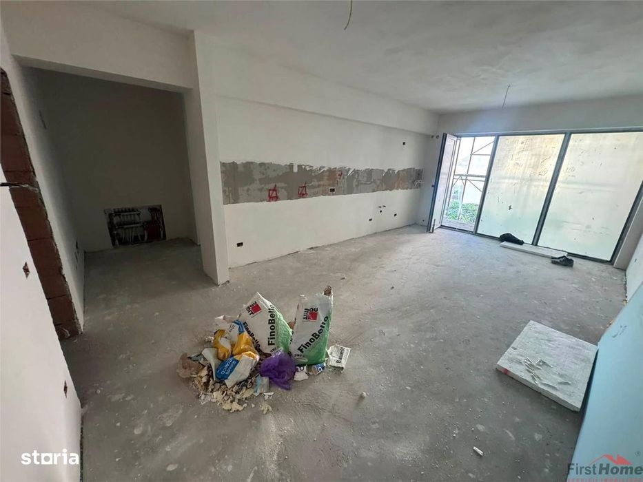 Apartament studio, 55 mp utili, geam la baie, comision 0%
