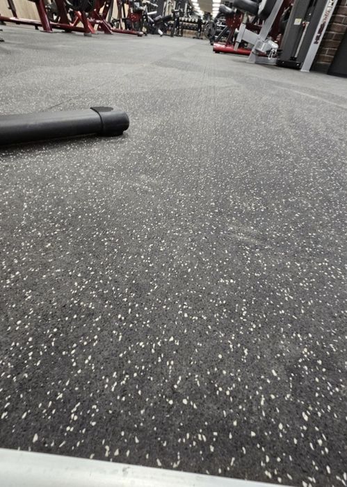 Подова Настилка/Гумена Фитнес Настилка на Ролка Yellow 8 мм -12 кв. м.